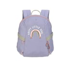 LÄSSIG Backpack Outdoor Tiny , Rainbow Pastell Lilla