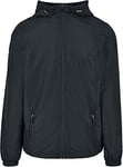 Urban Classics Recycled Windrunner Coupe-Vent, Noir/Noir, M Homme