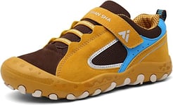 Mishansha Enfant Fille Chaussures de Randonnée Garçon Respirantes Chaussures de Running Jaune 37