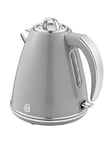 Swan Sk19020Grn Retro Jug Kettle, Fast Boil, Easy Pour, 360 Degree Base, 1.5L, 3000W, Grey