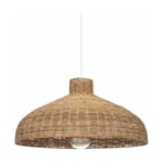 Atmosphera Créateur D'intérieur - Lampe Suspension en Rotin 'Origines' 58cm Beige