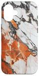 Coque pour iPhone 16 Beige Noir et Blanc Abstrait