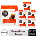 Nescafe Dolce Gusto Coffee Pods of 16 Caps, 12 Boxes, 192 Pods