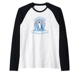 Antarctica I Survived The Drake Passage Penguin Iceberg Raglan Baseball Tee