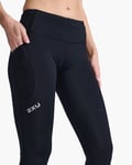 2XU Aero Mid-Rise Compression 3/4 Tights Dame