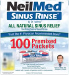 NeilMed RDC10130821 Sinus Rinse, Premixed Packet, 100 Count