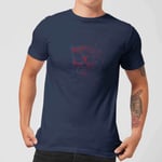 Transformers Autobot Fade Men's T-Shirt - Navy - XS