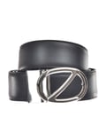 Ceinture d'aiguille ceinture réversible cuir ITALIE homme noir ZPJ45F408B NVN...