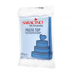 Saracino Blå Täckpasta/sockerpasta till tårta -