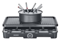 Severin Raclette, fondue keraaminen RG 2347, 1400 W