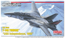 FineMolds US NAVY F-14A Tomcat USS Independence 1995 FP32-1/72