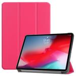 Etui nouvel Apple iPad Pro 11 2021 M1 4G/LTE - 5G Smartcover pliable rose avec stand - Housse coque de protection New IPad PRO 11 pouces 2021 M1 - Accessoires tablette pochette XEPTIO : Exceptional Smart case !