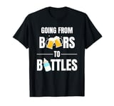 First Time Dad Going From Beers to Bottles for New Daddy T-Shirt