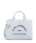 Karl Lagerfeld K/Rue St Guillaume Medium Handbag light blue