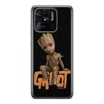 ERT GROUP Coque de téléphone Portable pour Xiaomi REDMI 10C Original et sous Licence Officielle Marvel Motif Groot 005 Parfaitement adapté à la Forme du téléphone Portable, Coque en TPU