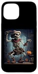 iPhone 15 Troll Scarecrow in a Haunted House Halloween Case