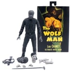 NECA The Wolf Man Ultimate Movie 7" Horror Action Figure Halloween Toy Gift