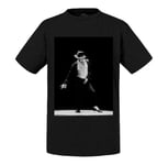 T-Shirt Enfant Michael Jackson Moon Walk Danse Chanteur Pop Star Celebrite