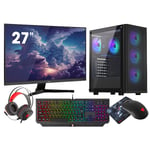 VIST Speldator Ryzen 7 5700G - RAM 32GB - RX VEGA - SSD 1TB M.2 - WIFI - 27" - W11