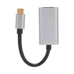 Typ C till HDMI-adapter 4K Förlustfri Video Display Converter Kabel för TV Monitor Projektor