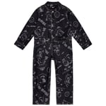 Molo Ayo Jumpsuit Comic Jacquard | Svart | 122/128 cm