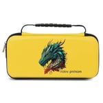 Etui pochette Switch lite jaune dragon personnalisee