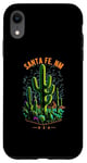 Coque pour iPhone XR Santa Fe, NM, USA Cactus Desert Scène Design