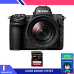 Nikon Z8 + Z 24-120mm F4 S + 1 SanDisk 128GB Extreme PRO UHS-II SDXC 300 MB/s + Ebook ""Devenez Un Super Photographe"" - Appareil Photo Nikon