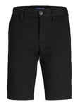 JACK&JONES JUNIOR Boy's Jpstcooper Noos Jnr Jjchino Shorts Chino, Black, 14 Years