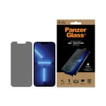 PanzerGlass iPhone 13 Pro Max Skärmskydd Standard Fit Case Friendly Privacy