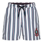 Tommy Hilfiger Badebukser Prints Swim Shorts Hvit Mønster polyester X-Large Herre