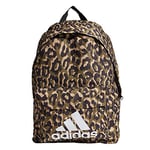 adidas GP4461 BOS BP LEOPARD Sports backpack womens multicolor/black/hazy beige/white NS