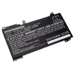 vhbw Batterie compatible avec HP ProBook 430 G6-6JY89PA, 430 G6-6KZ80US, 430 G6-6ML22US laptop (3800mAh, 11.55V, Li-polymère)