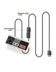 Manette + Cable Extension pour Nintendo NES Classic 2m80