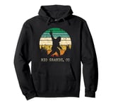 Rio Grande CO USA Sasquatch Peace Sign Bigfoot Design Pullover Hoodie