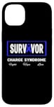 Coque pour iPhone 14 Plus Chemise de survivant du syndrome de charge - Sensibilisation au syndrome de charge