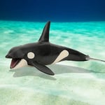 Highly Simulation Killer Whale Model Toy Killer Whale Model Office For Home❀