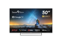 Smart Tech 50UG02V - 50" - TV 4K UHD 127cm - Google TV, HDMI, USB, HEVC, Dolby Audio, HDR 10, CHROMESCAST, Google Assistant