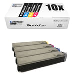 10x Eurotone Eco Toner for Kyocera FS-C-5015-N