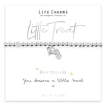 Life Charms Bracelet - LITTLE TREAT " You deserve a little treat " Gift Boxed