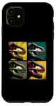 Coque pour iPhone 11 T-Rex Pop Art – Vintage T-Rex Dino Dinosaur Lover