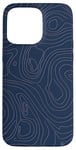 iPhone 15 Pro Max Dark Blue, Blue | Blue Pattern & Minimalistic Case