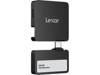 External Ssd|Lexar|Professional Go Portable|1Tb|Usb 3.2|Write Speed 1000 Mbytes/Sec|Read Speed 1050 Mbytes/Sec|Lsl400s001t-Rnbng