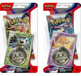 Booster - Pokemon - Checklane Blister Ev03 Flammes Obsidiennes (Version Anglaise