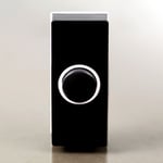 Black Door Bell Push Button Byron Wired BY7900