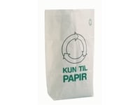 Papperspåsar "Endast För Papper", 110 L, 95 X 70 X 25 Cm, Förpackning Med 50 Stycken.