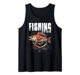 Fishing In The Tech Era Modern Evolution Tank Top