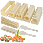 Uppgraderad Sushi Making Kit Deluxe Edition med komplett Sushi Set 10 delar P