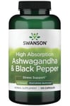 Swanson - High Absorption Ashwagandha & Black Pepper - 120 caps