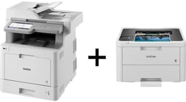 Brother Mfc-l9570cdw A4 Mfp + Brother Hl-l3215cw A4